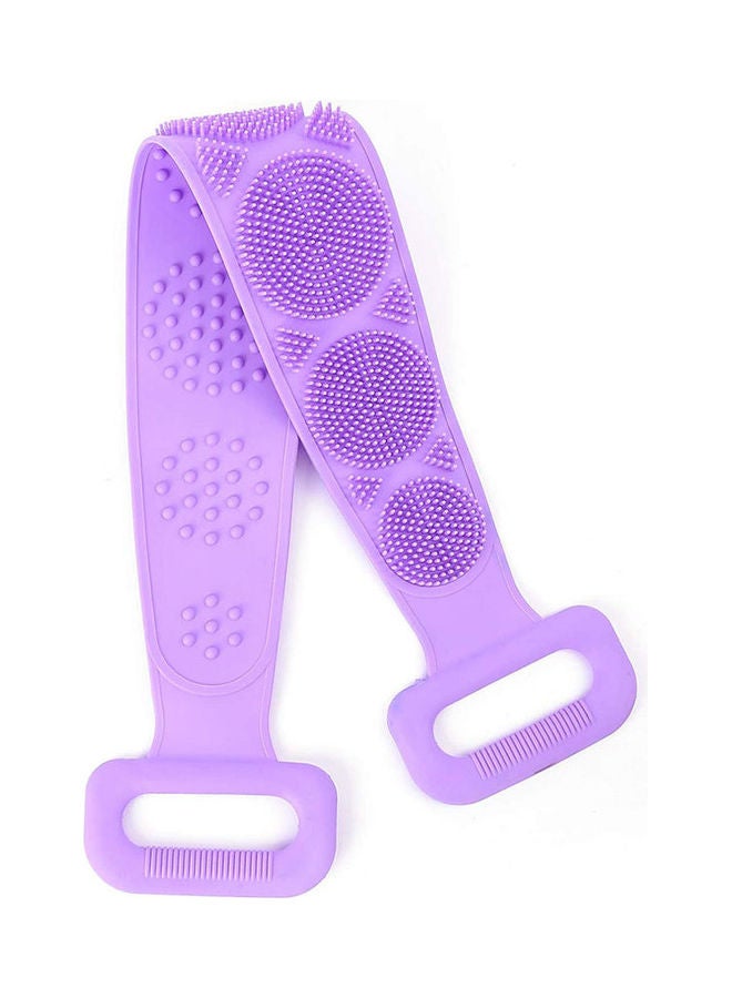 أداة تقشير الظهر للاستحمام أرجواني