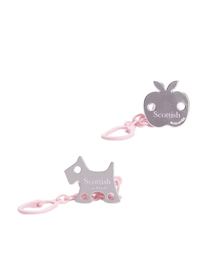 Soother Clip Pink ScotApple - v1632217903/N22738120A_1