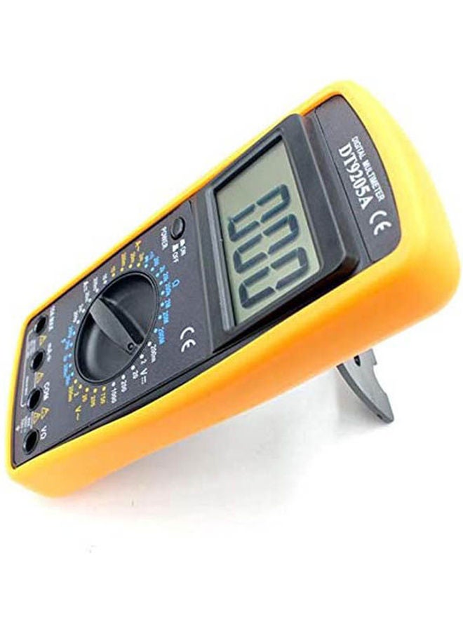 Generic - Dt9205A Digital Multimeter Black/Yellow - Image 1