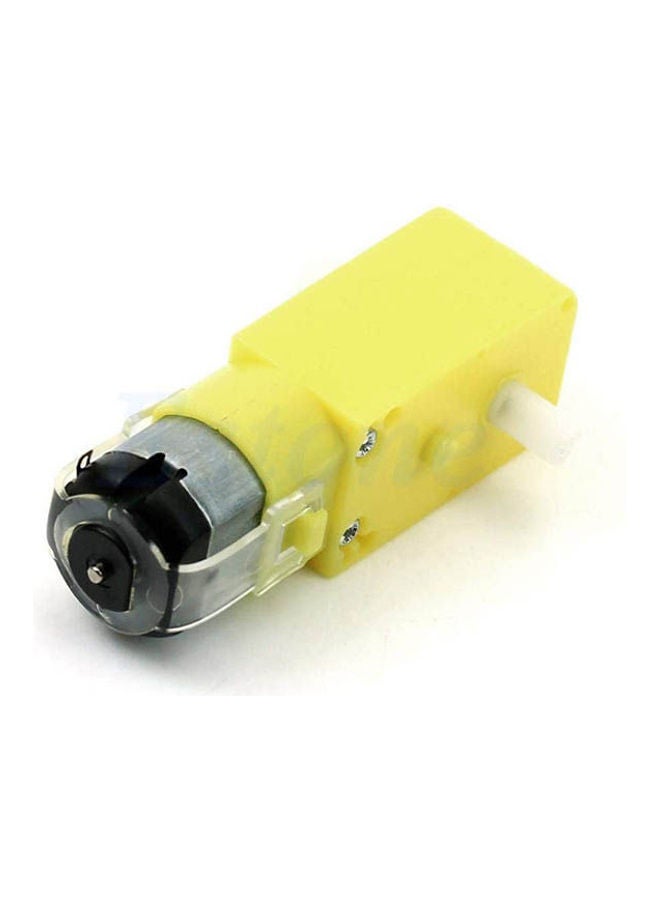 DC Gearbox Motor Yellow