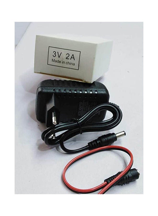 Generic - Adapter For Gas Heaters Replacement Battery 3 Volts 2 Amp Black - Image 1