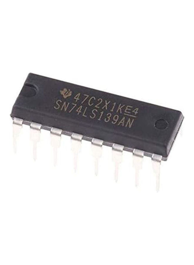 TEXAS INSTRUMENTS Sn74Ls139 Dual Decoder/ Demultiplexer Black 71.99grams 
