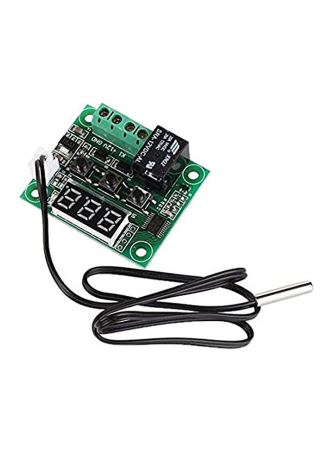 Xh-W1209 Thermostat Temperature Control Module , Water Heat Control Dc12V / Arduino Raspberry Pi Green