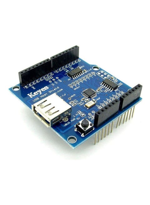 Usb Host Shield 2.0 For Arduino (Suppot Google Adk) Blue