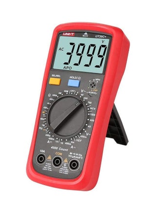 مالتيميتر وفلوتميتر وأميتر رقمي بحجم كف اليد Ut39C+ Series أحمر - v1632220163/N50977906A_1