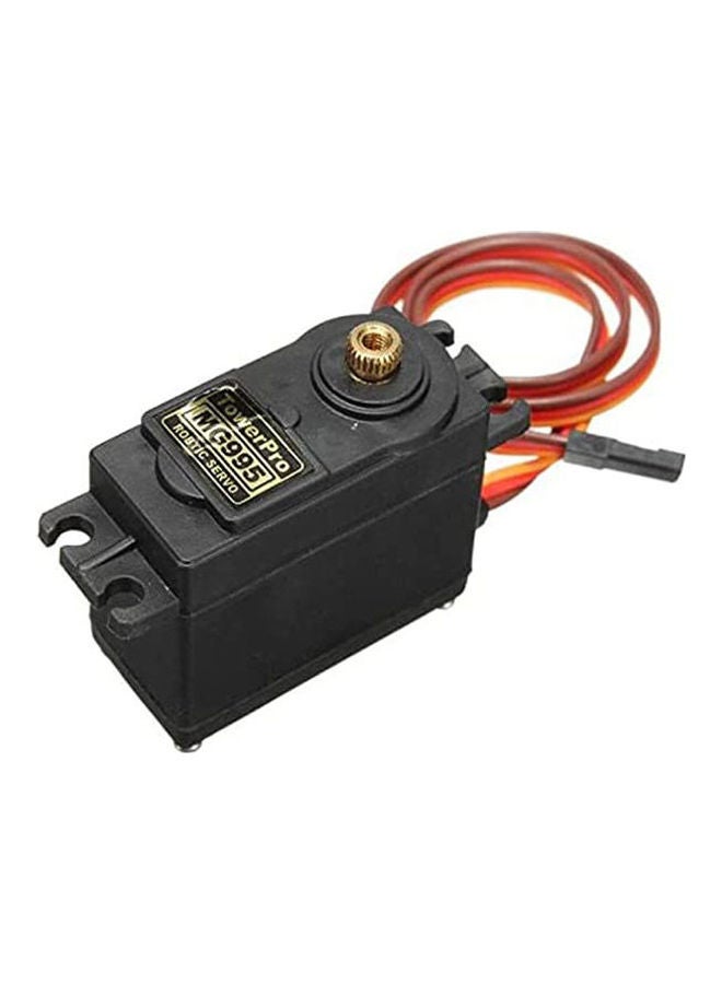 Arduino Servo Motor Tower Pro Mg995R - 10Kg Black - Image 1