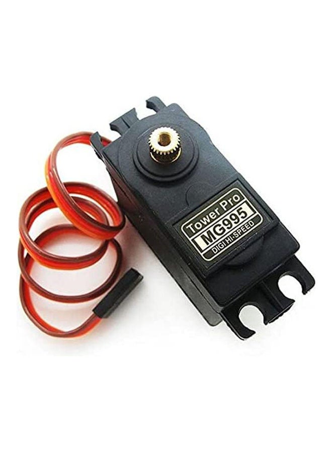 Arduino Servo Motor Tower Pro Mg995R - 10Kg Black - Image 2