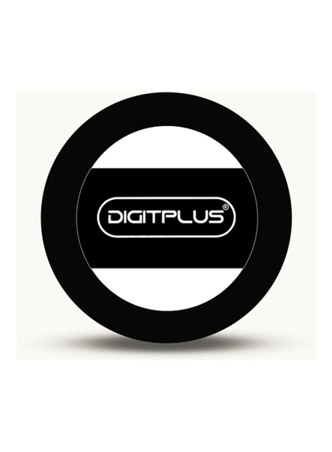 ديجيتبلس حامل مغناطيسي للهواتف الذكية يثبت على فتحة التهوية من قطعة واحدة أسود - Image 1