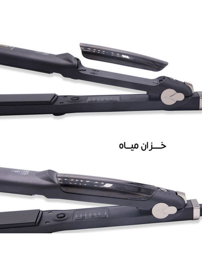 BOLAND LAURA Hair Straightener With Steam Ceramic Surface Black 37cm  - Image 2