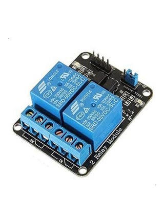 Raspberry Pi 5V Two Channel Relay Module For Switching And Automation Blue - v1632220382/N50978964A_1