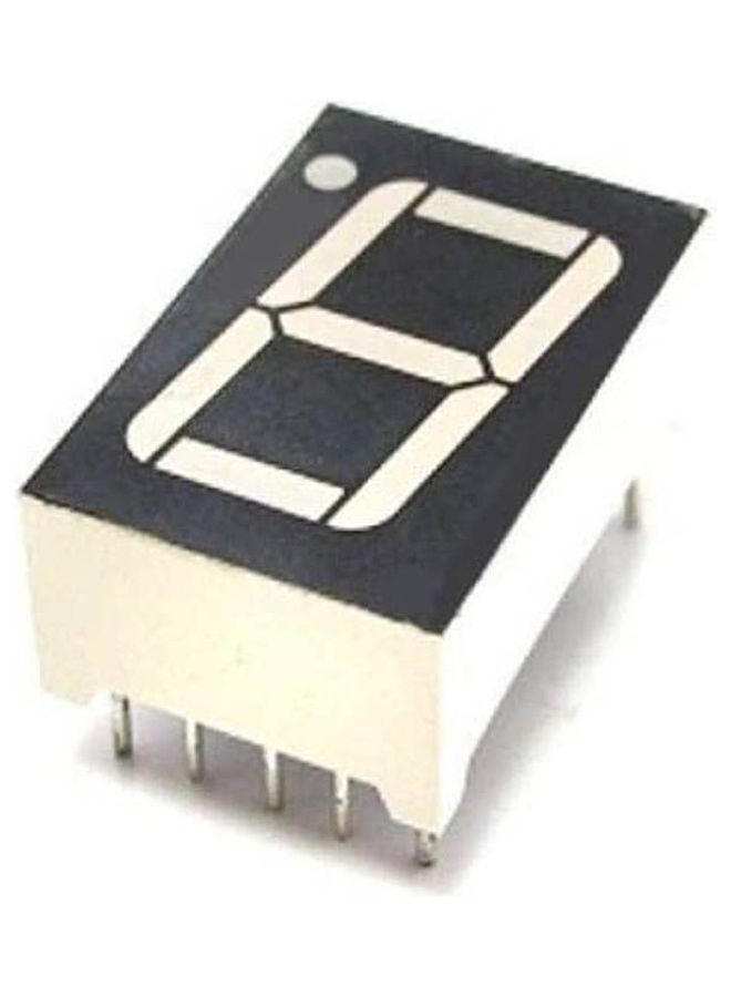 7 Segment 0.5 Com Cathode White 15.9 x 9 x 3.3cm 