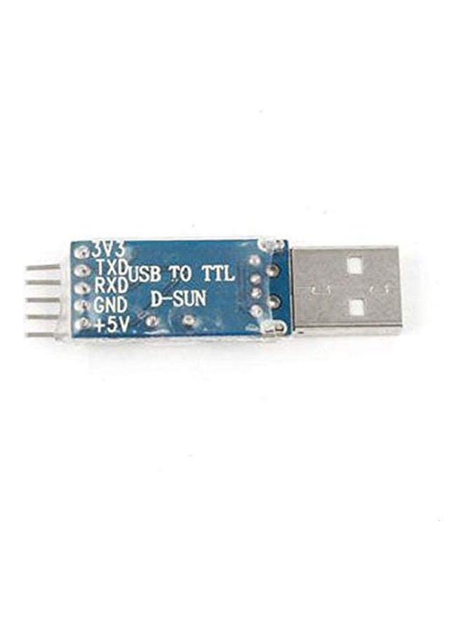 Arduino Usb To Rs232 Ttl Pl2303Hx Auto Converter Module Converter Adapter Arduino Blue  - Image 1