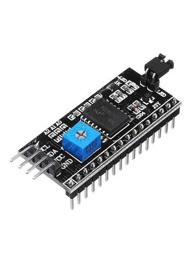 أردوينو - وحدة لوحة الابنة I2C تسلسلية بشاشة LCD أسود - Image 1