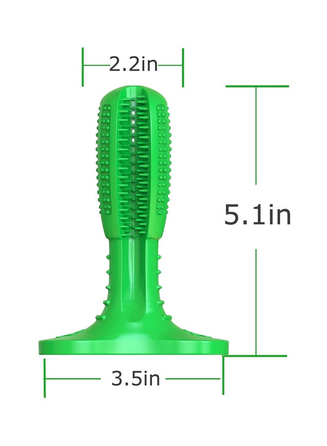 Mumoo Bear Dog Toothbrush Green ‎21 x 16 x 5.1cm - Image 2