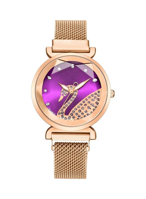 Women's Stainless Steel Analog Watch EL60RG