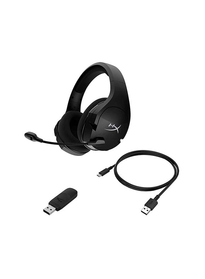 HYPERX - Cloud Stinger Core Wireless Gaming Headset Black/White - Image 1