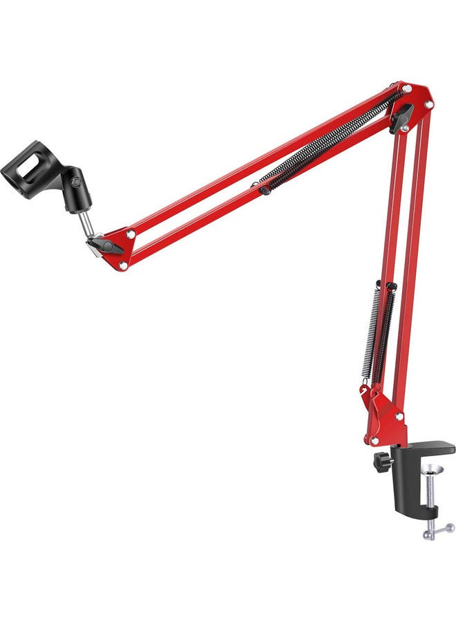 Arabest - Extendable Recording Microphone Stand Holder Holder21831-2 Red - Image 1