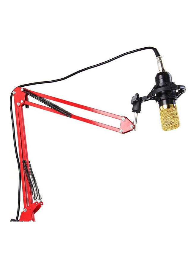 Arabest - Extendable Recording Microphone Stand Holder Holder21831-2 Red - Image 1