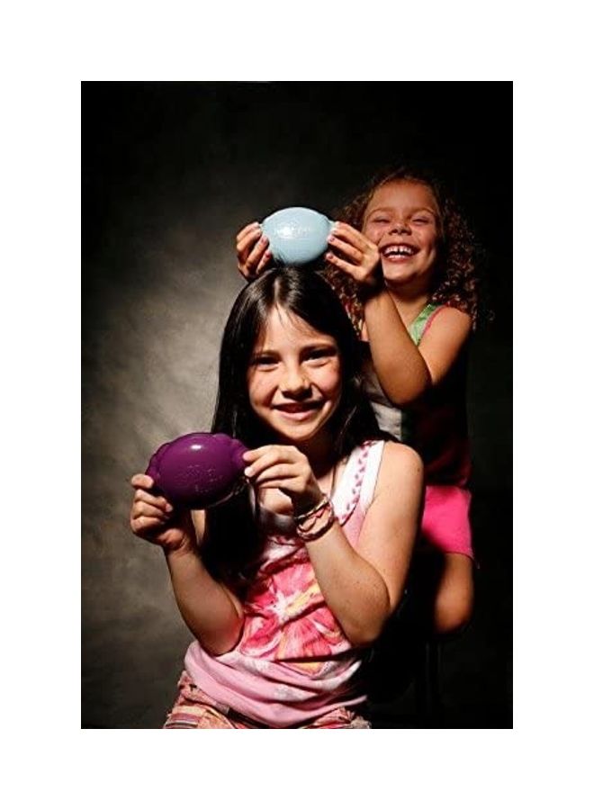 knot Genie - Teeny Genie Hair Brush Peaceful Blend 10.75cm - Image 1