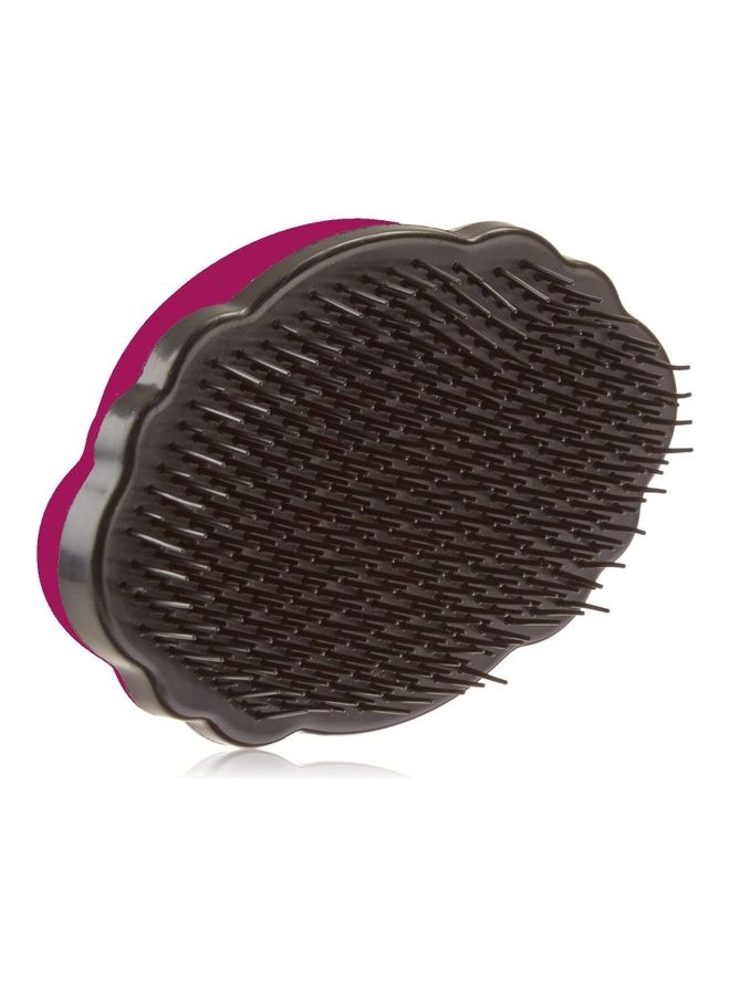 knot Genie Regular Hair Brush Pink Magic Glitter 12cm  - Image 2