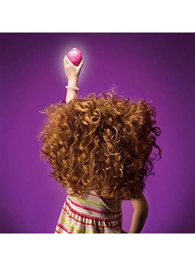knot Genie Regular Hair Brush Pink Magic Glitter 12cm  - Image 4