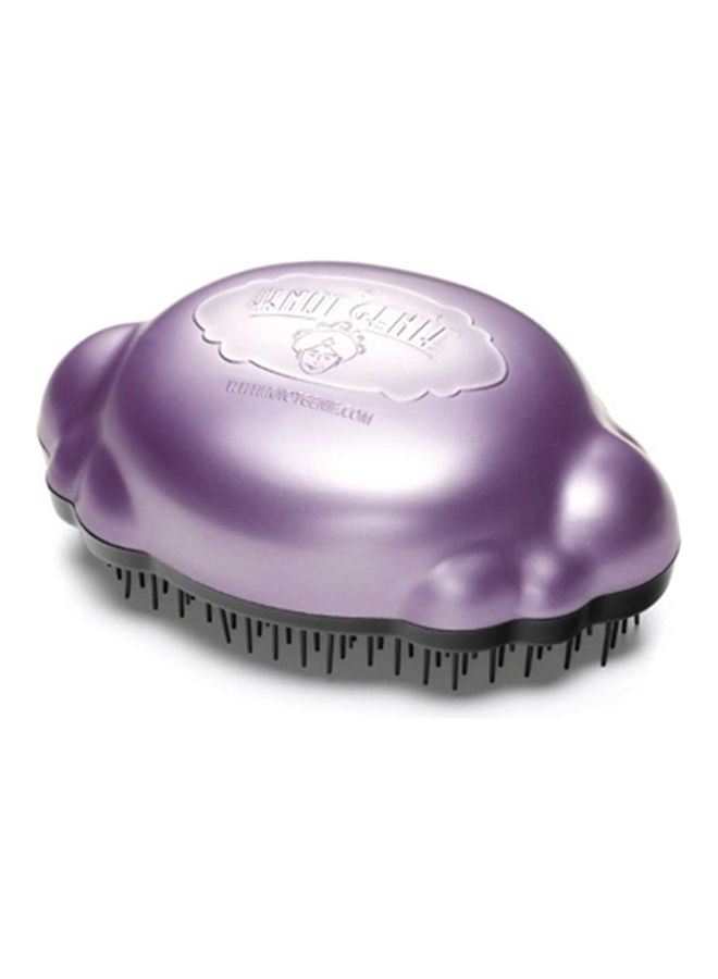 knot Genie Regular Hair Brush Lilac Loveliness 12cm  - Image 1