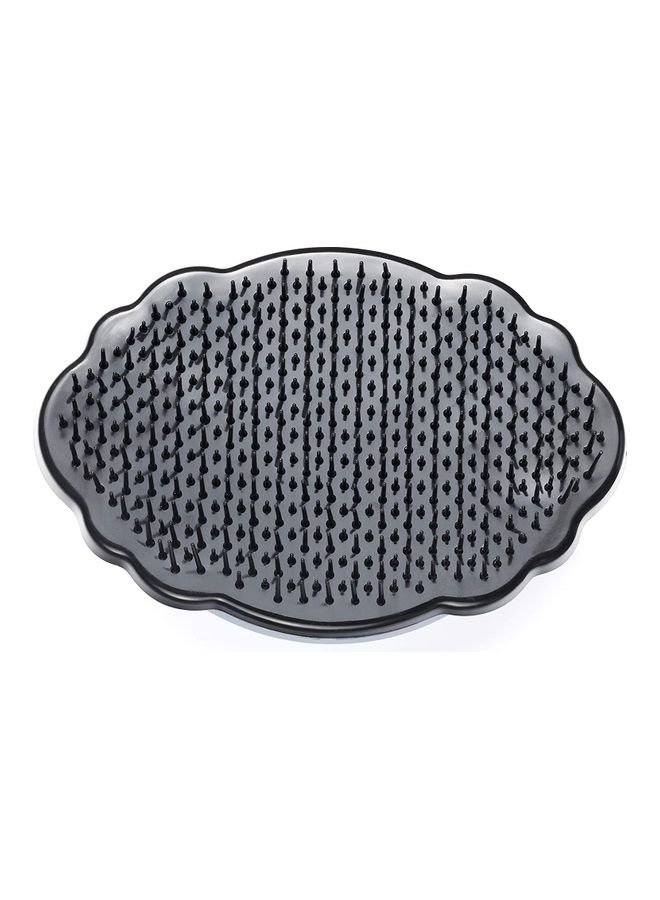 knot Genie Regular Hair Brush Leaves of Green 12cm  - Image 2