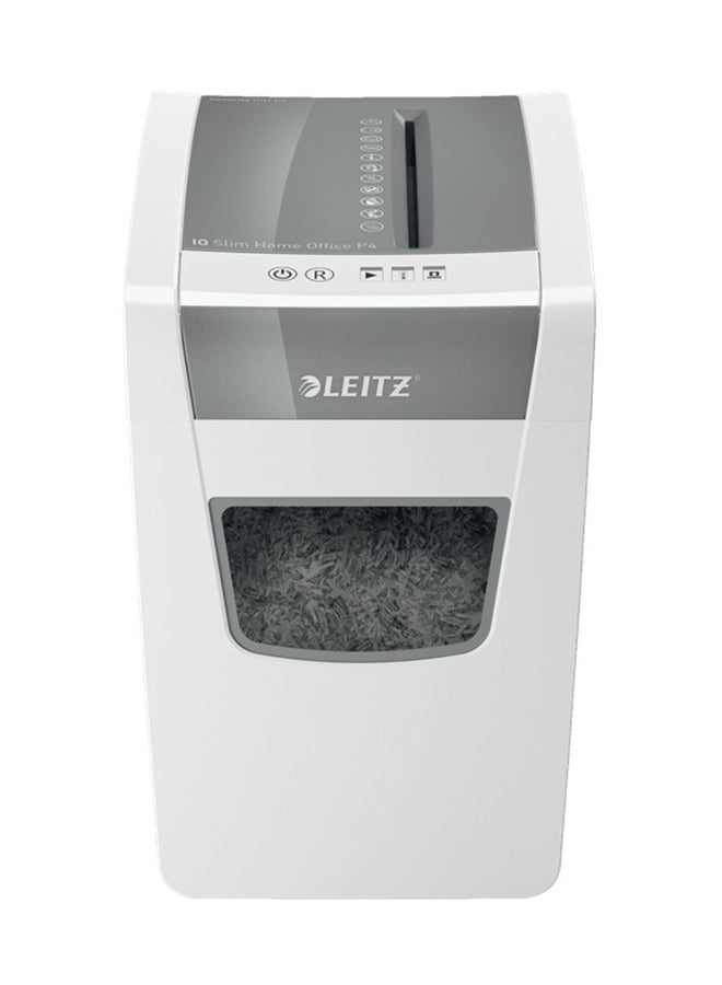 LEITZ Slim P4 Shredder White  - Image 1