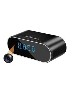 Wifi Digital Clock With Camera Black
