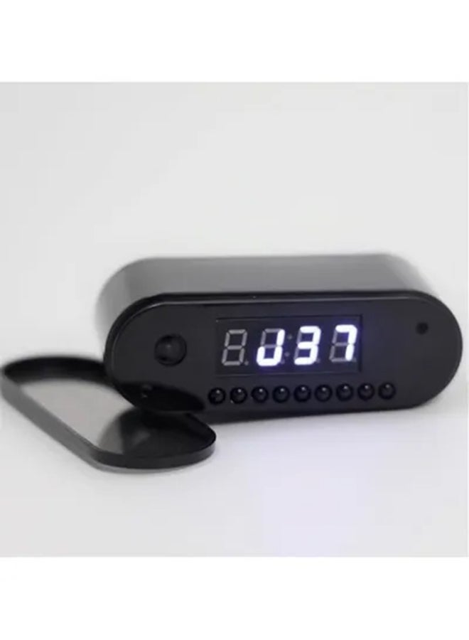 Generic - Wifi Digital Clock With Camera Black - Image 1