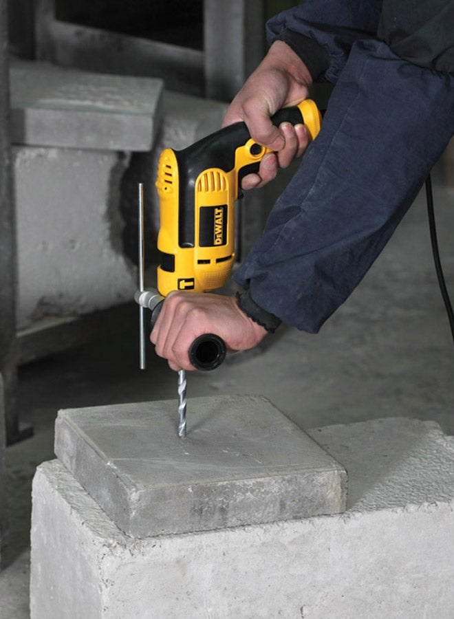 DEWALT 220V Precussion Drill Black/Yellow - Image 3