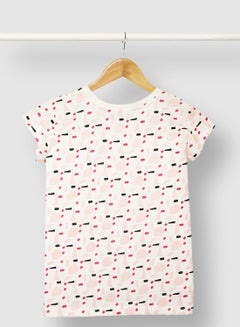 RAHA Girls Printed Beautiful Casual T-Shirt Yellow  - Image 2