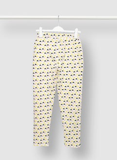 Boys Printed Casual Sweatpants Yellow - v1632232775/N45999473V_2