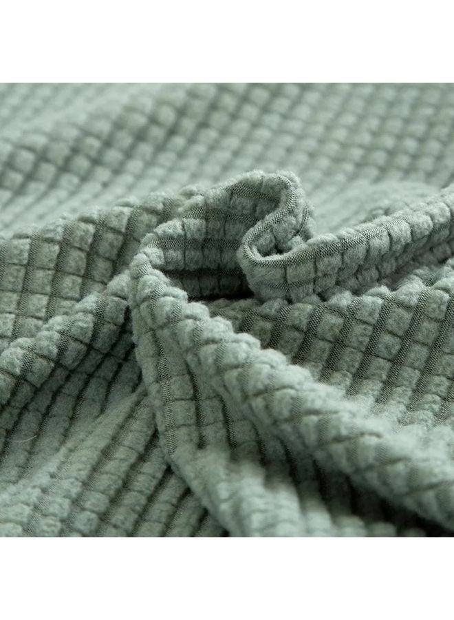 MTL Three Seater Stretch Sofa Cover Green 190x230cm - Image 3