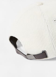 Ted Baker Tulouse Cord Baseball Cap White  - Image 3