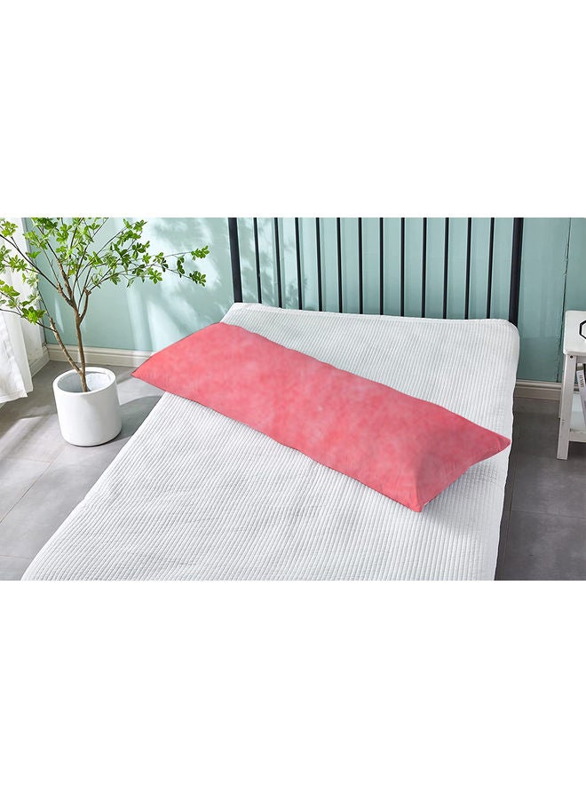 Blueberry Super Long Body Pillow With Soft Removable Cover velvet Pink 140X50cm - Image 1