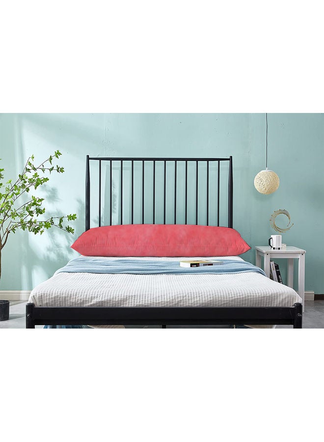 Blueberry Super Long Body Pillow With Soft Removable Cover velvet Pink 140X50cm - Image 2