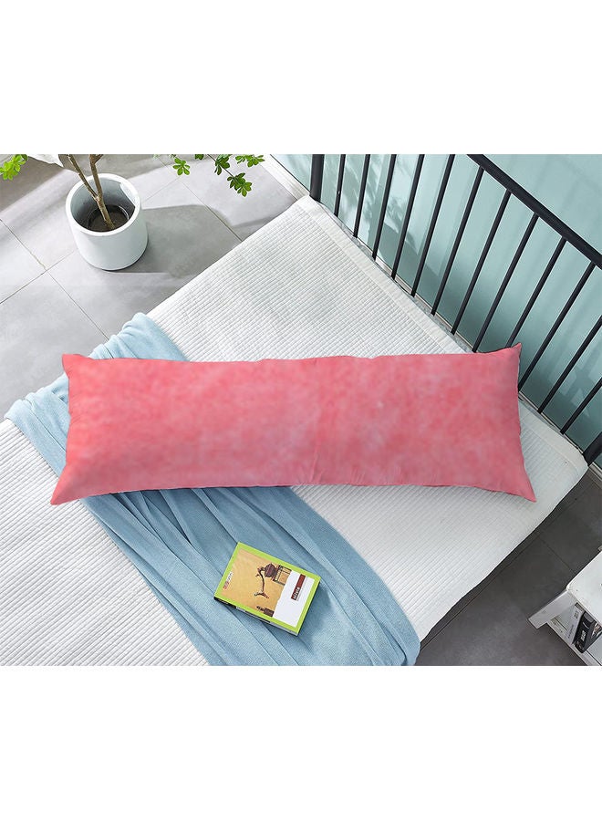 Blueberry Super Long Body Pillow With Soft Removable Cover velvet Pink 140X50cm - Image 4