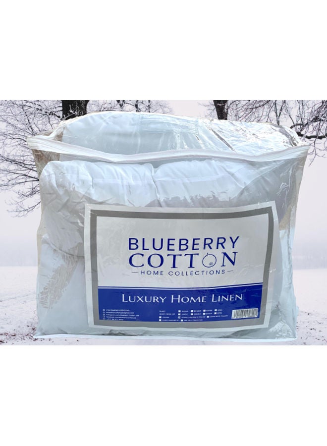 Blueberry Classic Long Pillow With Soft Removable Cover Velvet Pink 140X50cm - Image 5