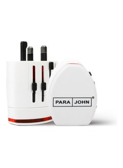 PARAJOHN Universal Travel Adapter White  - Image 1