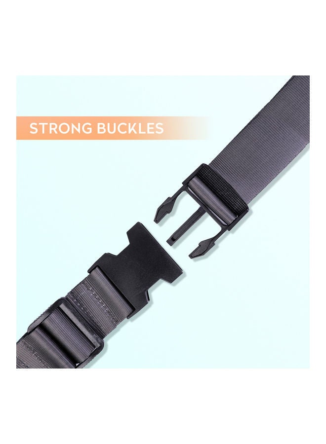 PARAJOHN Durable Travel Luggage Belt Grey  - Image 3