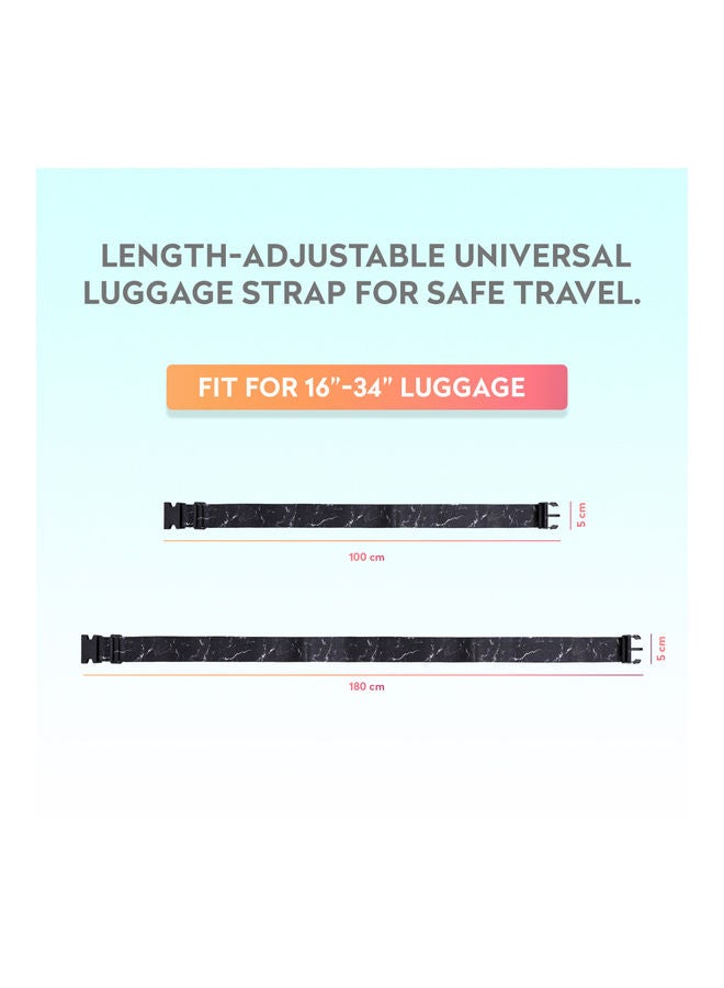 PARAJOHN Durable Travel Luggage Belt Grey  - Image 5