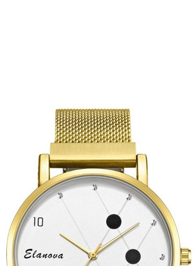 Elanova Stainless Steel Analog Wrist Watch - Image 3