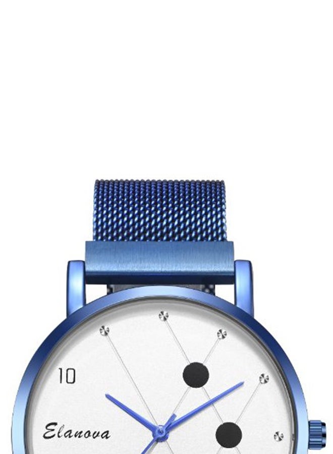 Elanova Stainless Steel Analog Wrist Watch - Image 3