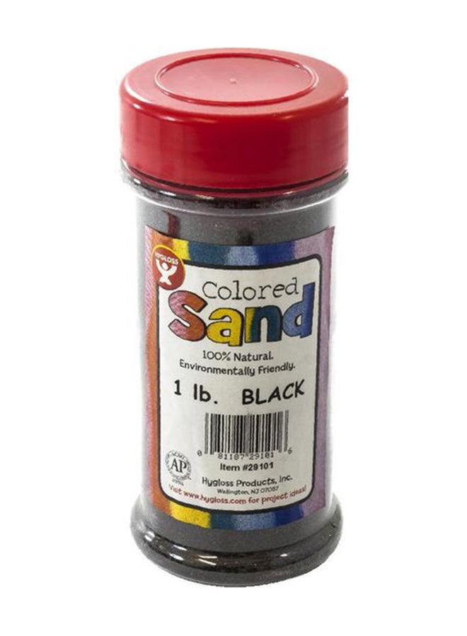Bottled Sand Art Black