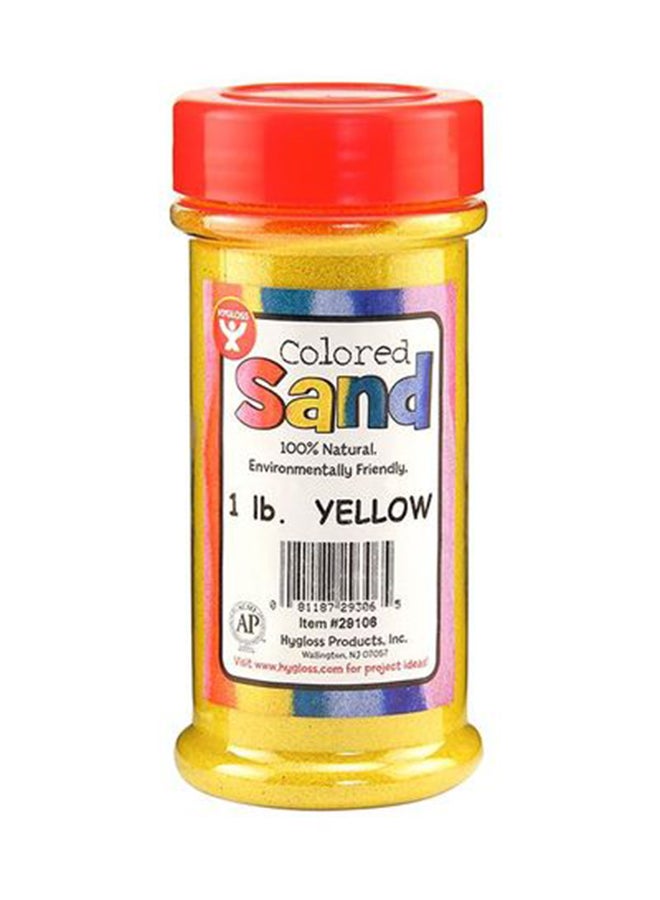 Bottled Sand Art Yellow
