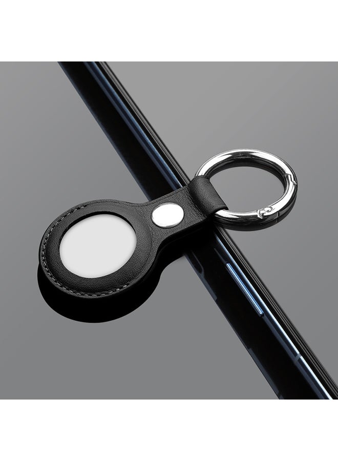 FITME - Leather Case for Apple AirTag Black - Image 1