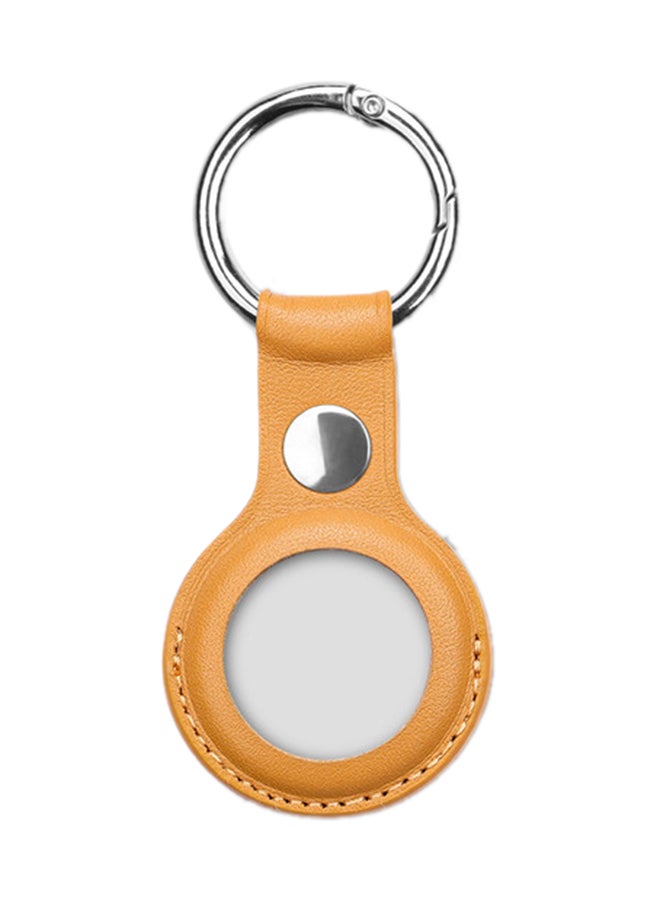 FITME Leather Case for Apple AirTag Beige  - Image 1