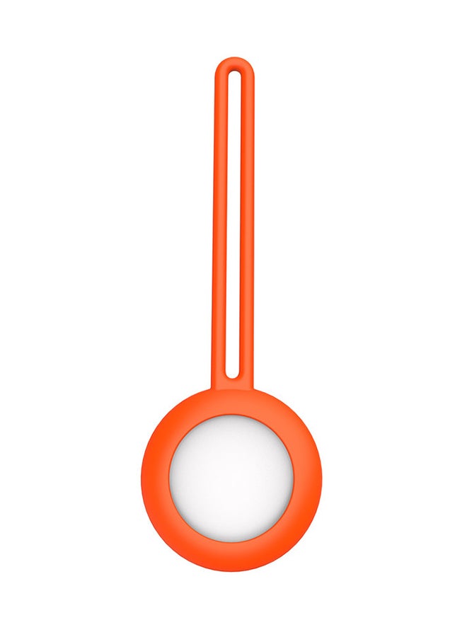 FITME - 2-Piece Silicone Long Case Set for Apple AirTag Orange/Purple - Image 1