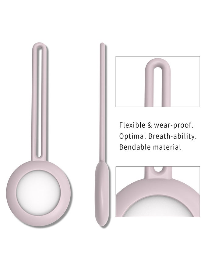 FITME - 2-Piece Silicone Long Case Set for Apple AirTag Orange/Purple - Image 1